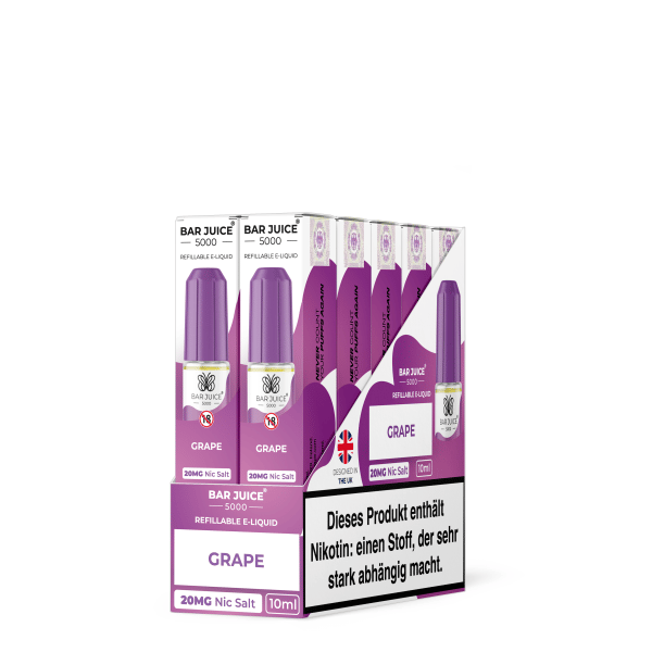 Bar Juice 5000 - Grape 20mg/ml NicSalt