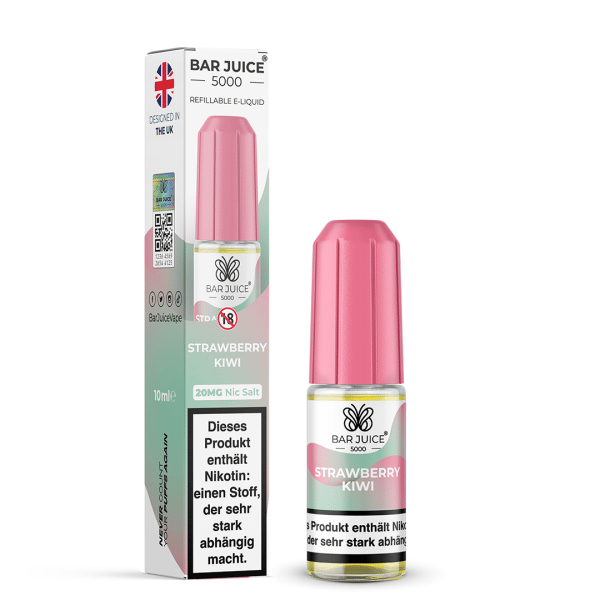 Bar Juice 5000 - Strawberry Kiwi 20mg/ml NicSalt