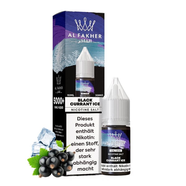 Al Fakher Liquid - Blackcurrant Ice 20mg/ml