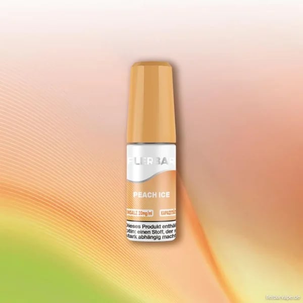 Flerbar Liquid - Peach Ice 10mg/ml Nikotinsalz