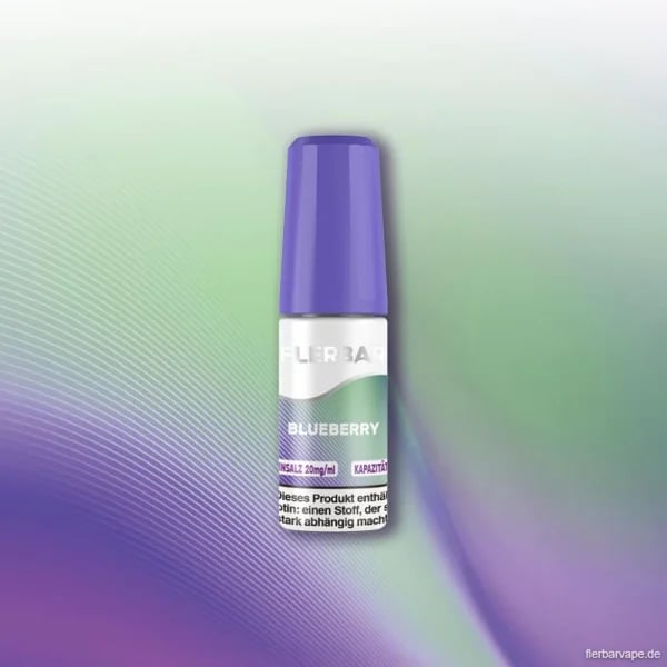 Flerbar Liquid - Blueberry 10mg/ml Nikotinsalz