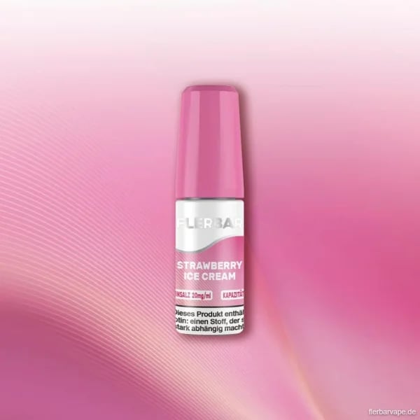 Flerbar Liquid - Strawberry Ice Cream 20mg/ml Nikotinsalz