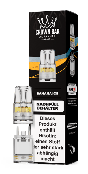 Al Fakher 3K Mini Pod - Banana Ice 20mg/ml