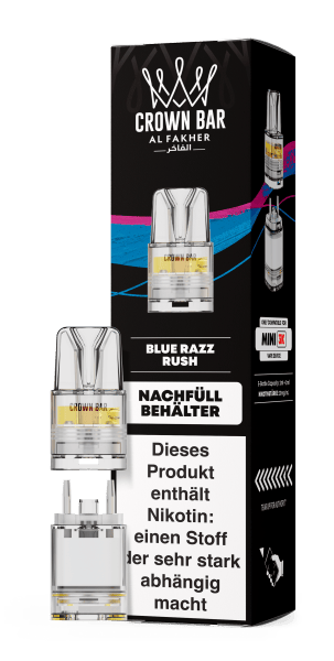 Al Fakher 12K Pro Max Pod 20mg/ml - Blue Razz Rush