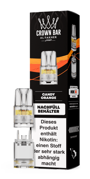 Al Fakher 12K Pro Max Pod 20mg/ml - Candy Orange