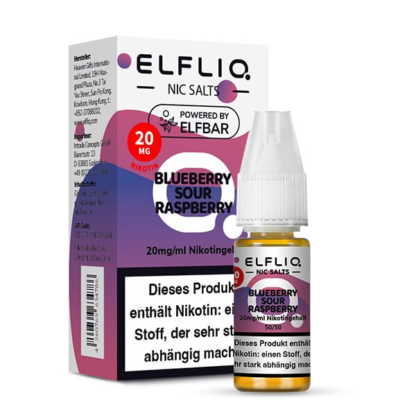 ELFLIQ - Blueberry Sour Raspberry 20mg/ml