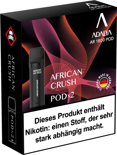 Adalya Alpha Pod - African Crush (2er Pack)