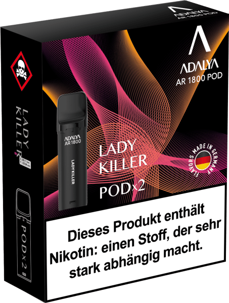Adalya Alpha Pod - Lady Killer (2er Pack)