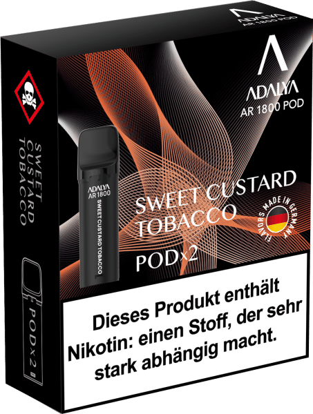 Adalya Alpha Pod - Sweet Custard Tobacco (2er Pack)