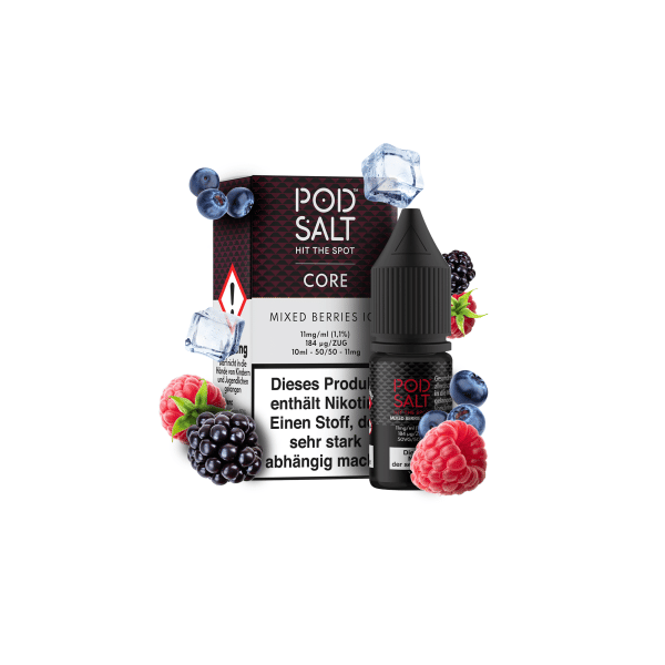 Pod Salt Core Serie - Mixed Berries Ice 11mg/ml Nikotinsalz