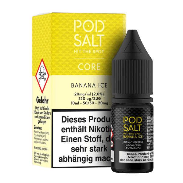 Pod Salt Core Serie - Banana Ice 20mg/ml Nikotinsalz