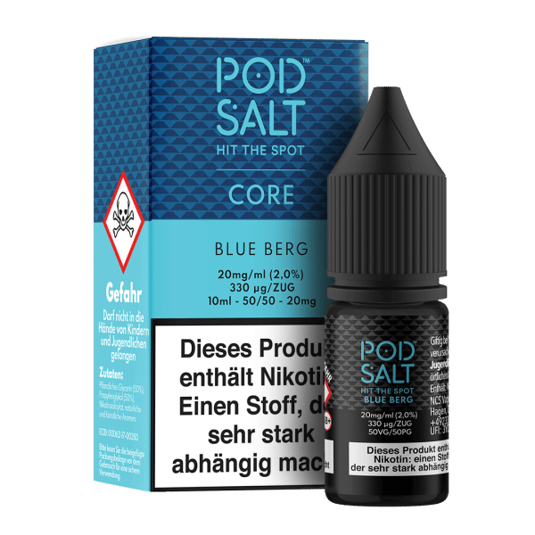 Pod Salt Core Serie - Blue Berg 20mg/ml Nikotinsalz