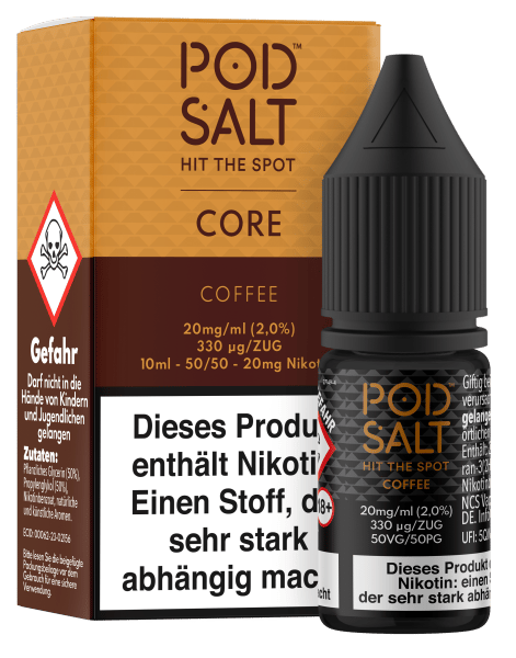 Pod Salt Core Serie - Coffee 20mg/ml Nikotinsalz