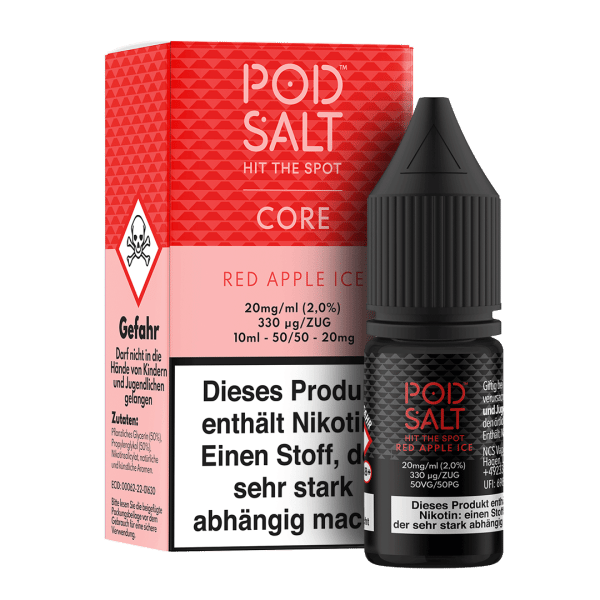 Pod Salt Core Serie - Red Apple Ice 20mg/ml Nikotinsalz