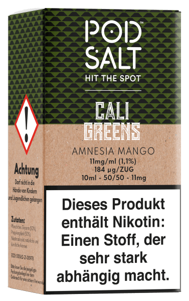 Pod Salt Fusion Serie - Amnesia Mango 11mg/ml
