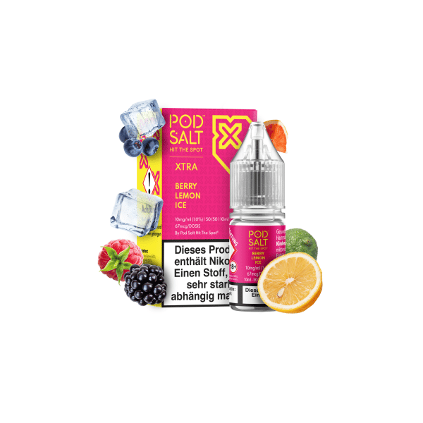 Pod Salt Xtra Serie - Berry Lemon Ice 10mg/ml
