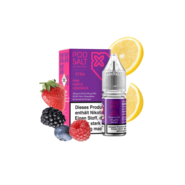 Pod Salt Xtra Serie - Pink Purple Lemonade 20mg/ml