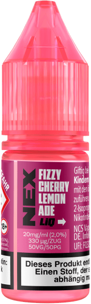 NexLiq NicSalts - Fizzy Cherry Lemonade 20mg/ml