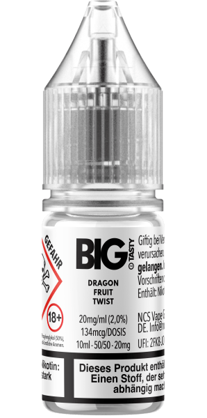 Big Tasty NicSalts - Dragon Fruit Twist 20mg/ml