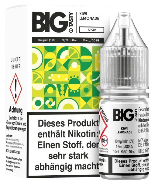Big Tasty NicSalts - Kiwi Lemonade 10mg/ml
