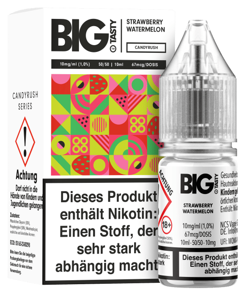 Big Tasty NicSalts - Strawberry Watermelon 10mg/ml