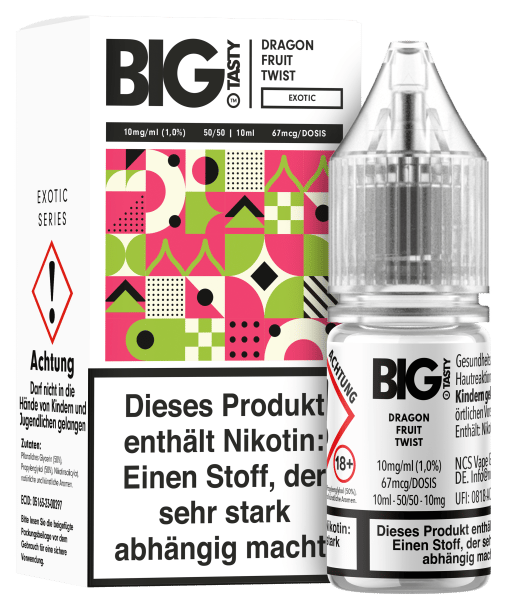 Big Tasty NicSalts - Dragon Fruit Twist 10mg/ml