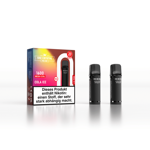 Crystal 800 Pro (2er Pack) - Cola Ice