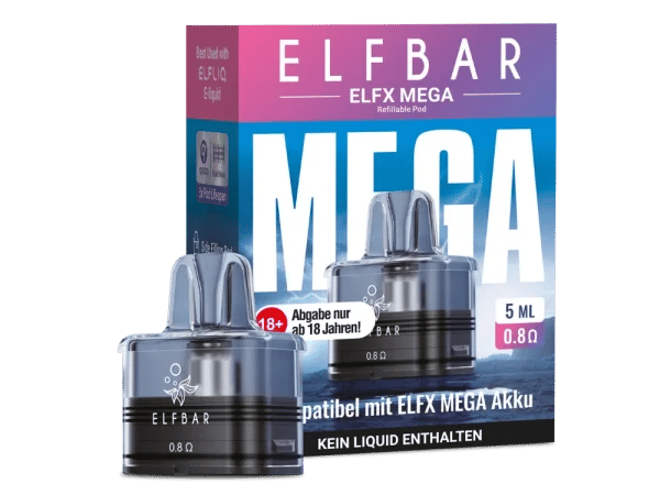 ELFX MEGA Pod 5ml - 0.8 Ohm