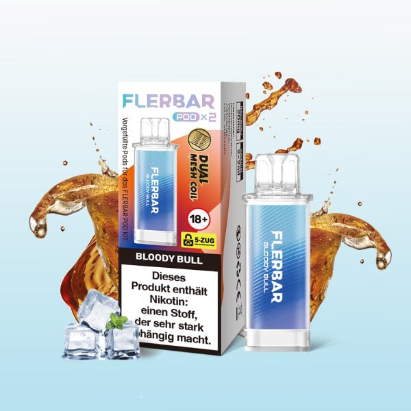 Flerbar Pod - Bloody Bull (2er Pack)