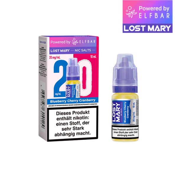 Lost Mary NicSalts - Blueberry Cherry Cranberry 20mg/ml
