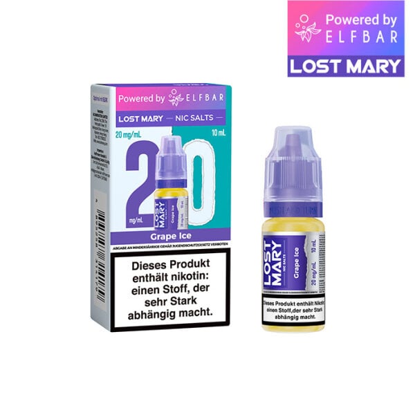 Lost Mary NicSalts - Grape Ice 20mg/ml