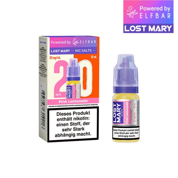 Lost Mary NicSalts - Pink Lemonade 20mg/ml