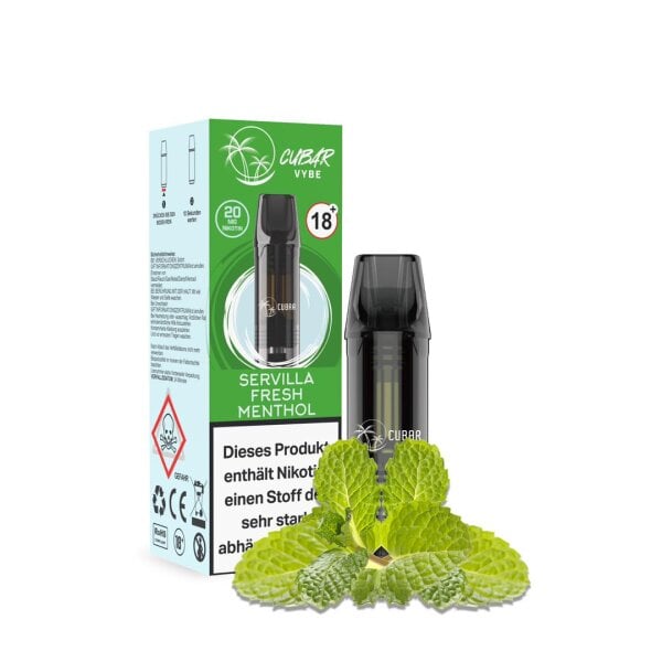 CUBAR Vybe Pod - Sevilla Fresh Menthol