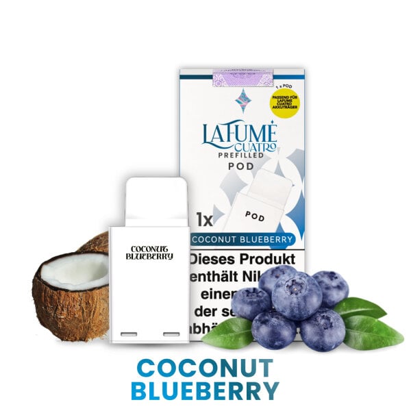 LaFume Cuatro Pod - Coconut Blueberry