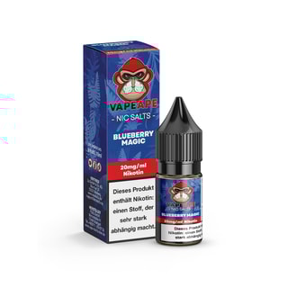 VapeApe Liquid 10ml - Blueberry Magic 20mg/ml
