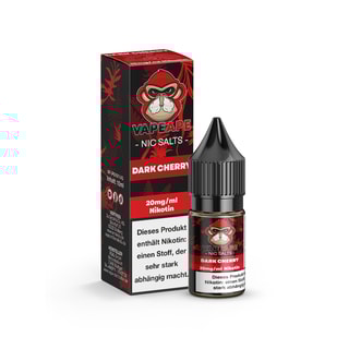 VapeApe Liquid 10ml - Dark Cherry 20mg/ml
