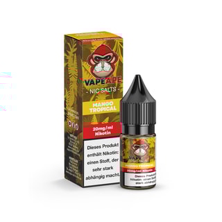 VapeApe Liquid 10ml - Mango Tropical 20mg/ml