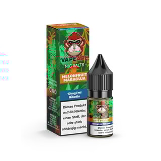 VapeApe Liquid - Melonfruit Maracuja 10mg/ml