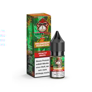 VapeApe Liquid 10ml - Melonfruit Maracuja 20mg/ml