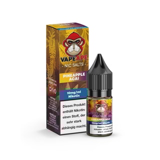 VapeApe Liquid - Pineapple Acai 10mg/ml