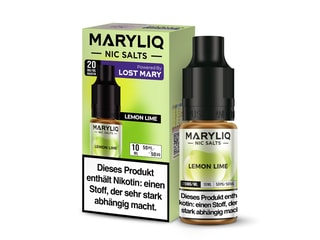 MARYLIQ - Lemon Lime - 20mg/ml Nikotinsalz