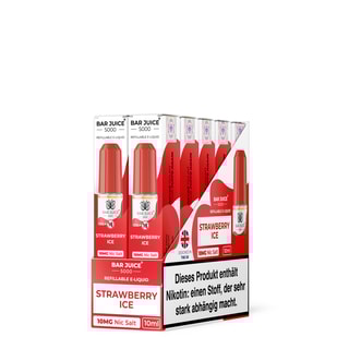 Bar Juice 5000 - Strawberry Ice 10mg/ml NicSalt