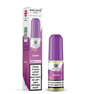 Bar Juice 5000 - Grape 20mg/ml NicSalt