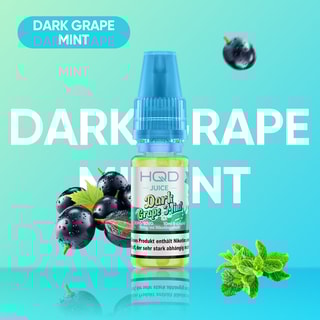 HQD Juice - Dark Grape Mint 18mg/ml Nikotinsalz