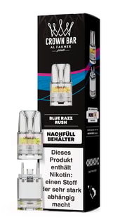 Al Fakher 3K Mini Pod - Blue Razz Rush 20mg/ml