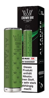 Al Fakher Pro Max 12k Akkuträger 900mAh - Grün