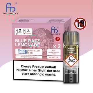 RandM Tornado Pods - Blue Razz Lemonade (2er Pack)