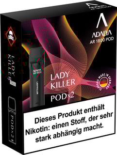 Adalya Alpha Pod - Lady Killer (2er Pack)