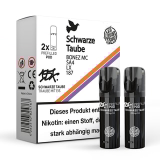 187 Strassenbande Pod - Schwarze Taube (2er Pack)