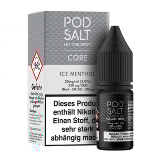 Pod Salt Core Serie - Ice Menthol 20mg/ml Nikotinsalz